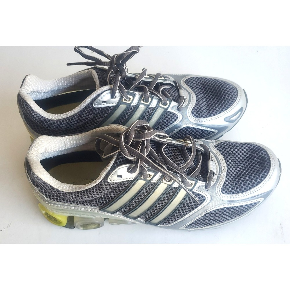Adidas Micro Bounce Sneakers Shoes Gray U.S. Womens 6 Size  Art #378088